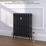 CI-SH645-10-MET-NAT-CAST-LS01 - Shelbourne 3 Column Victorian Cast Iron Radiator H645mm x W517mm CI-SH645-10-MET-NAT-CAST-LS01 - Shelbourne 3 Column Victorian Cast Iron Radiator H645mm x W517mm